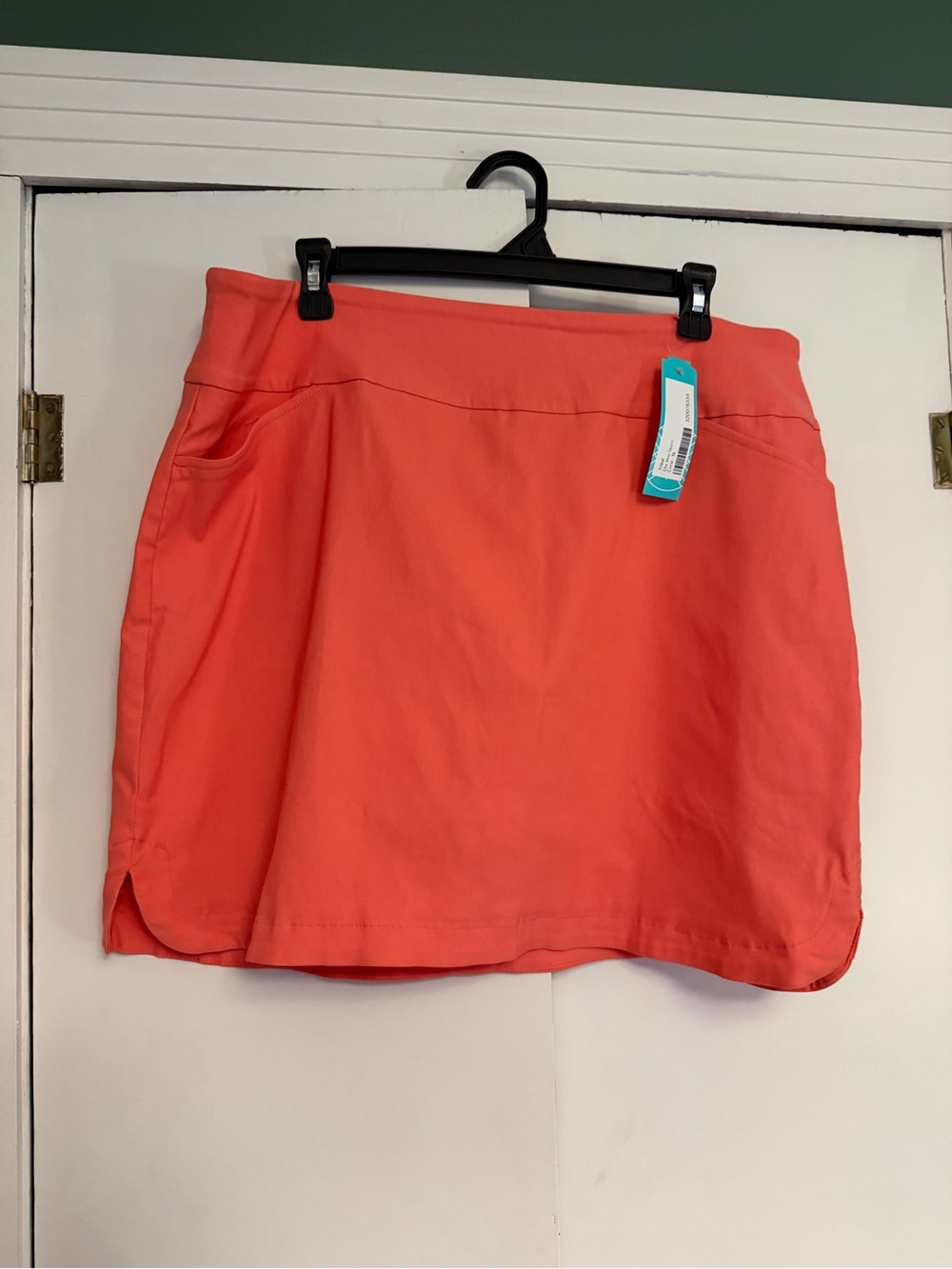 Tribal Coral Mini Skort